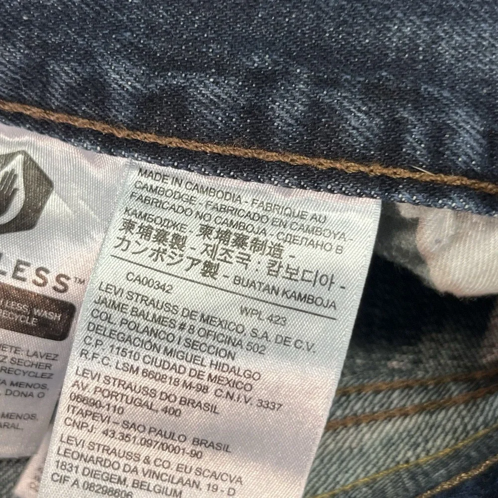 Levi's 527 Boot Cut Jeans Men's Size 38x30 Blue Denim Medium Wash Cotton Cowboy